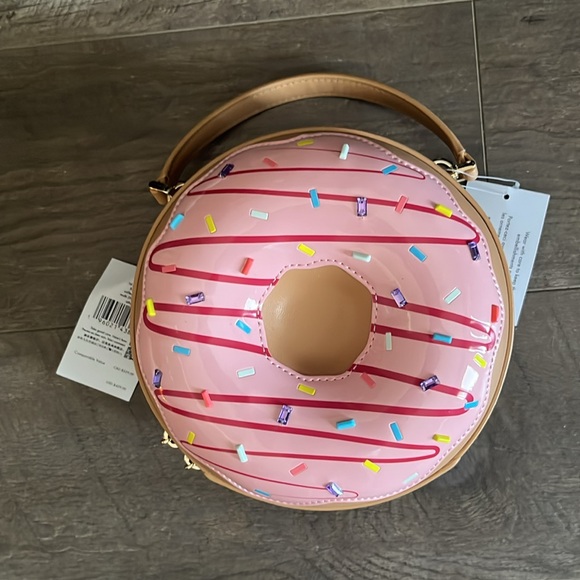 Kate Spade  ♠️ Coffee Break 3D Donut Crossbody bag NWT - Picture 3 of 11